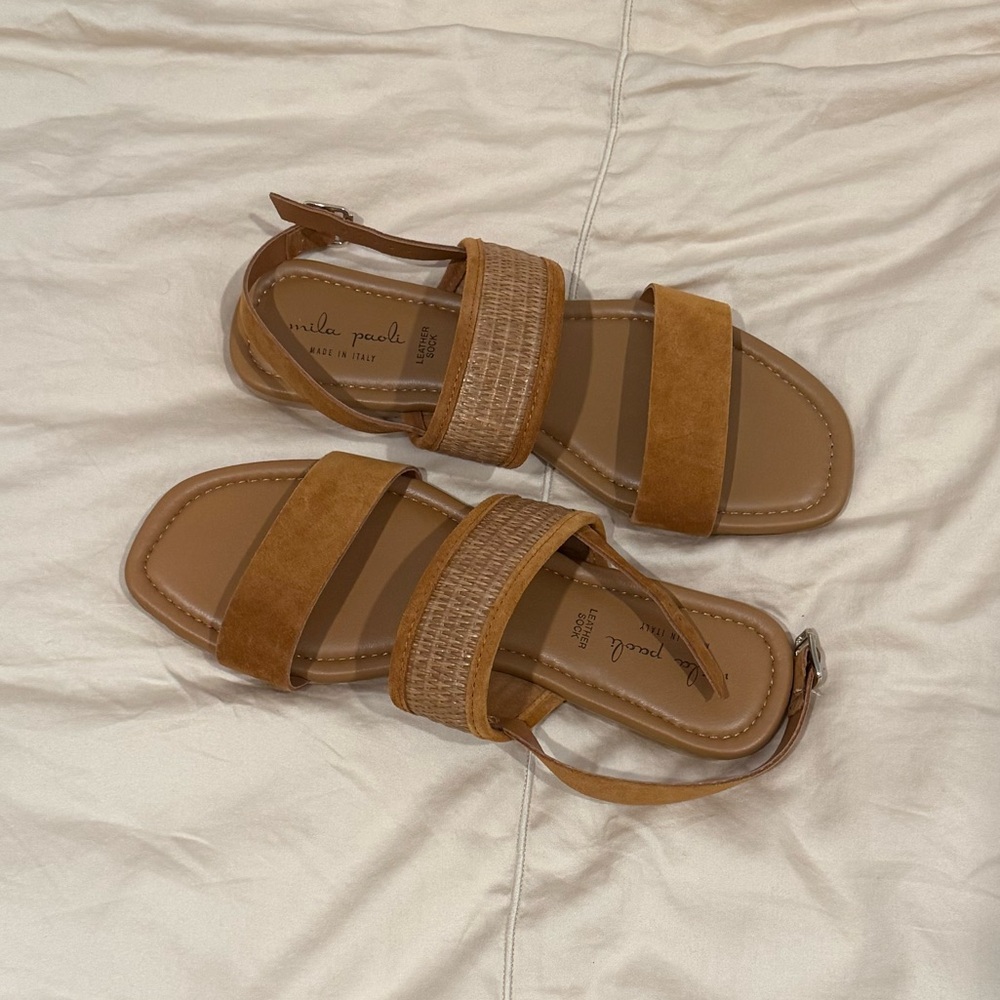 Brown Sandals NWOT